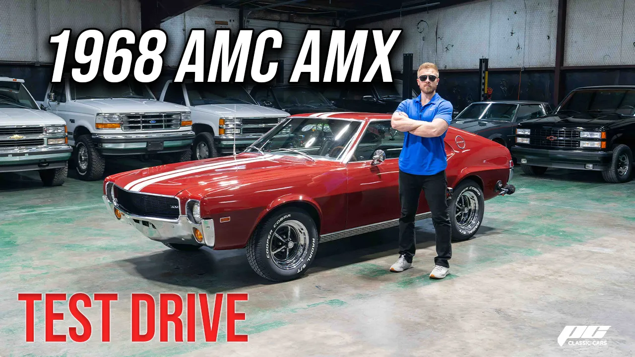 1968 AMC AMX 290 Test Drive | PC Classic Cars